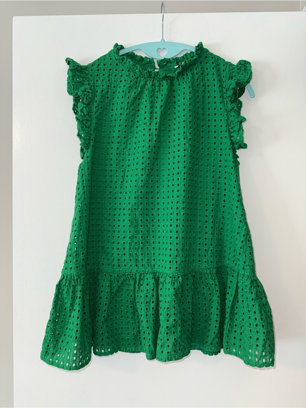 Jodifl Eyelet Ruffle Top